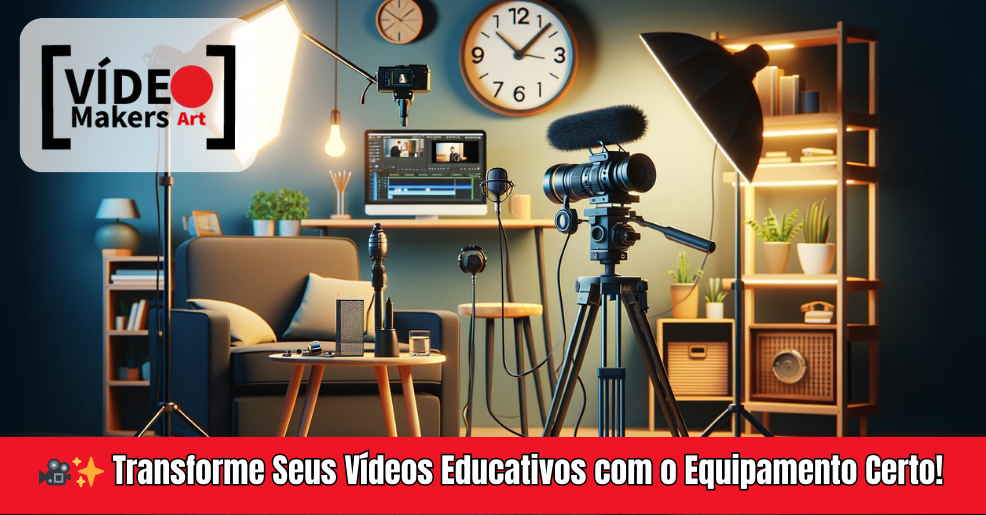 🔍 Guia de Compra: Encontre a Câmera e Microfone Perfeitos para Conteúdo Educativo